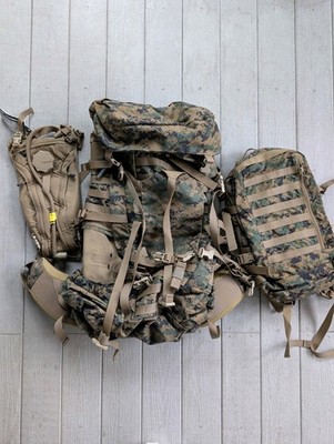 【米軍実物】良品 海兵隊 USMC ILBE タクティカルバックパック USMC 海兵隊 ILBE メインパック リュック 完品 | ミリタリー琉球