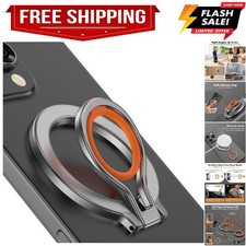 Magnetic Phone Grip Holder for MagSafe, Adjustable Finger Ring Loop Grip MagS...