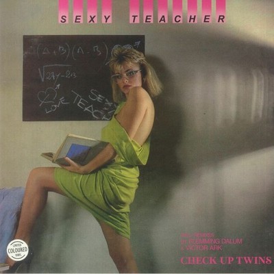 CHECK UP TWINS - Sexy Teacher - Vinyl (limited pink vinyl 12'')