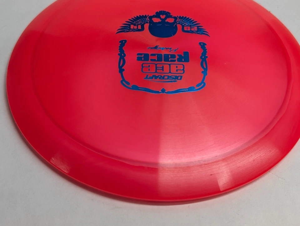 Discraft Z 2014 ACE RACE Prototype Heat Midrange Disc Golf 174g PFN Pink - Image 4 of 4