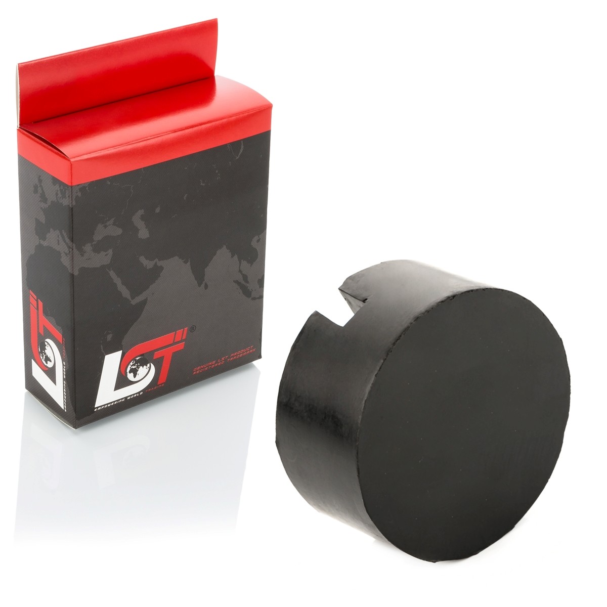 Jack receptacle rubber block 75x35 mm round rubber pad for JEEP