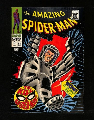 Amazing Spider-Man #58 GD/VG 3.0 See Description 2nd Appearance Spider Slayer!