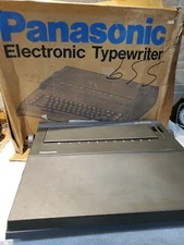 Panasonic RK-T30 Electronic Typewriter Word Processor w/ LCD Display No power cd