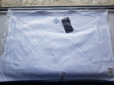 Industrialize White Tee Shirt -  100% Cotton Short Sleeve BNWT - Multiple Sizes