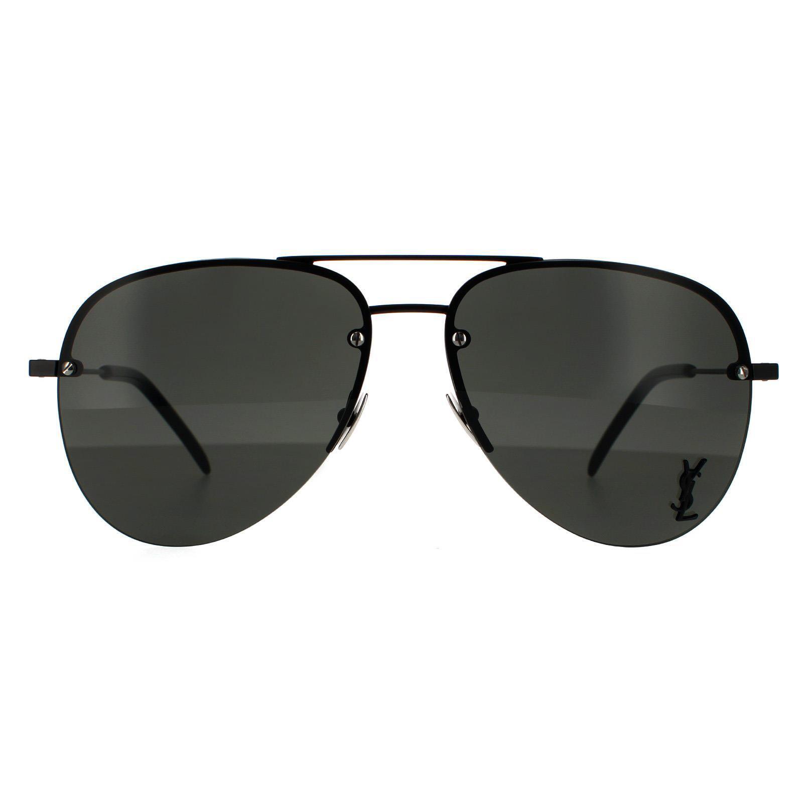 Occhiali da sole Saint Laurent SL CLASSIC 11 M 001 nero grigio