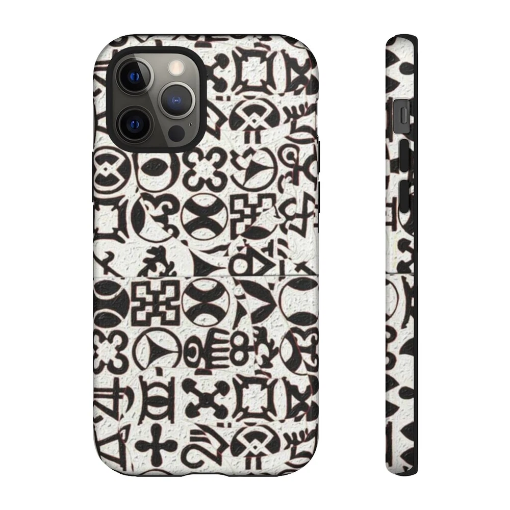 African print Kigali phone case - stylish protective cover