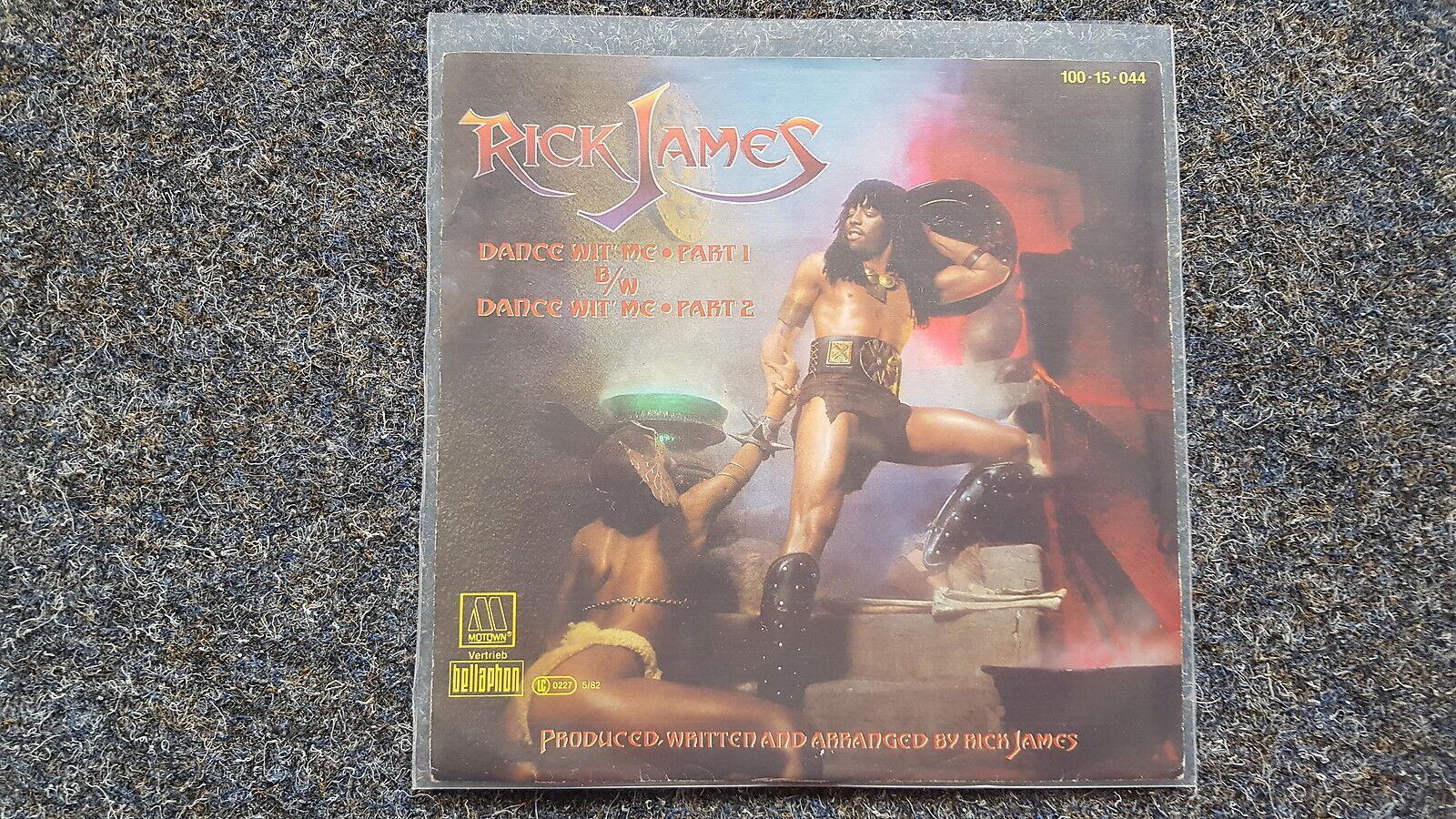 7"" Single Vinyl Rick James - Dance wit' me GERMANY