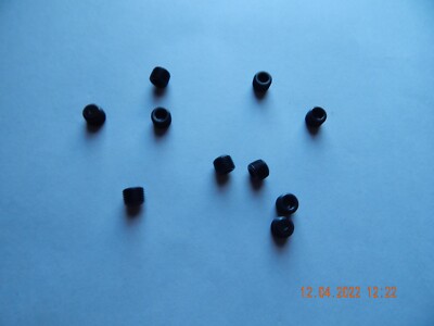 HEX SOCKET PIPE PLUGS. 1/8-27 , 3/4 TAPER.  BLACK ALLOY.  10 PCS. NEW