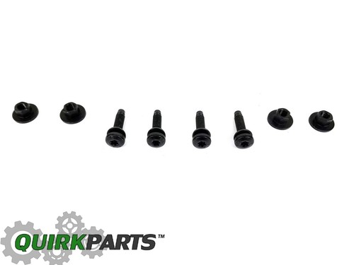 07-18 JEEP WRANGLER JK BODY CENTER MOUNTED FRONT LEAD PLATE KIT FOR WINCH MOPAR - Foto 4 di 6