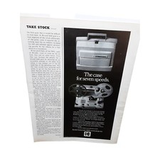 Kodak M95 Movie Projector vintage 1972 Magazine Print Ad
