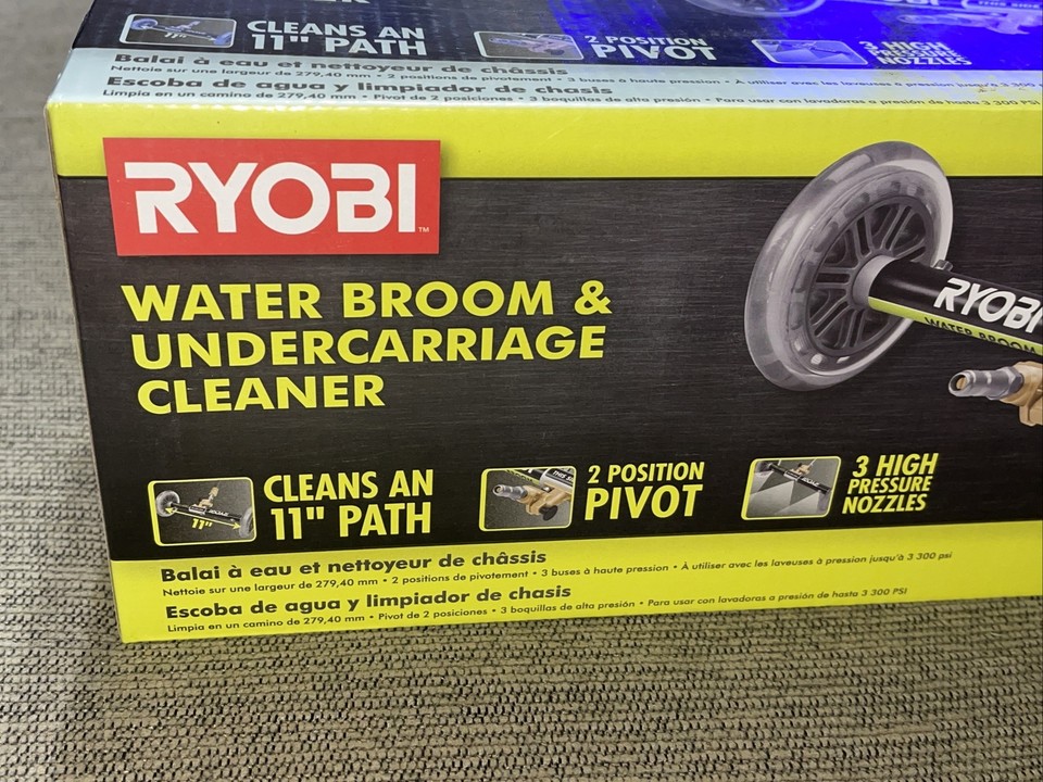 Ryobi Water Broom & Undercarriage Cleaner FOR Pressure Washers RY31211