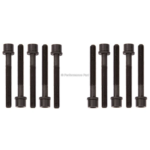 Pernos de culata para 84-02 Audi 4000 Volkswagen Goft Jetta Passat 1.8L 2.0 8V Foto 2 de 4