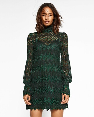 zara emerald dress