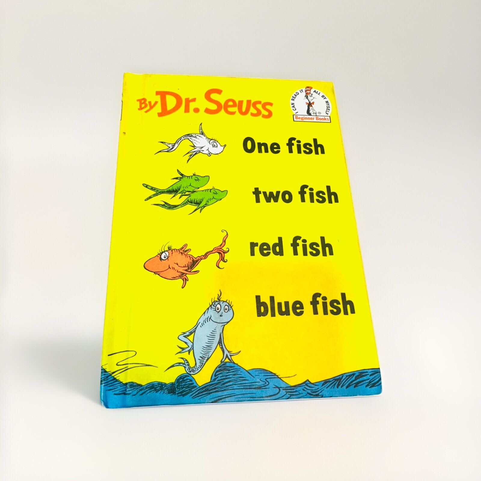 One Fish Two Fish Red Fish Blue Fish by Dr. Seuss Beginner Books READING School