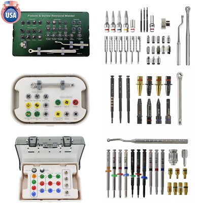 Implant Fixture & Fractured Screw Removal Kit MCT FSRK-02 NeoBiotech SR Haenaem
