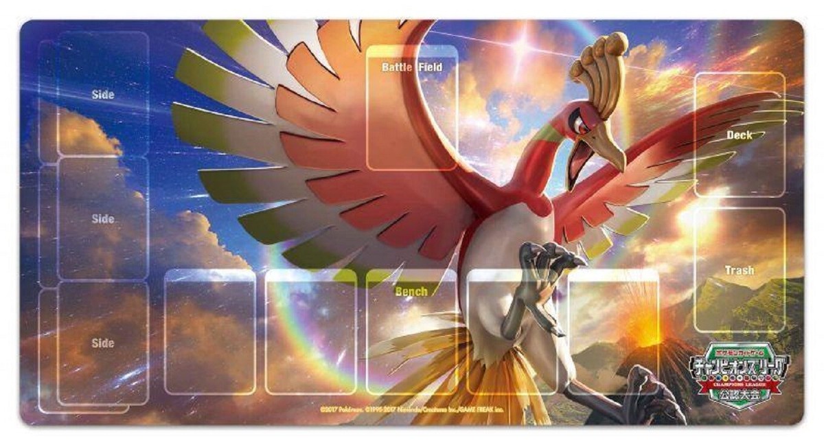 ホウオウ　プレイマット　チャンピオンズリーグ Pokemon Champions League Ho-Oh Playmat Japan NEW CL | eBay