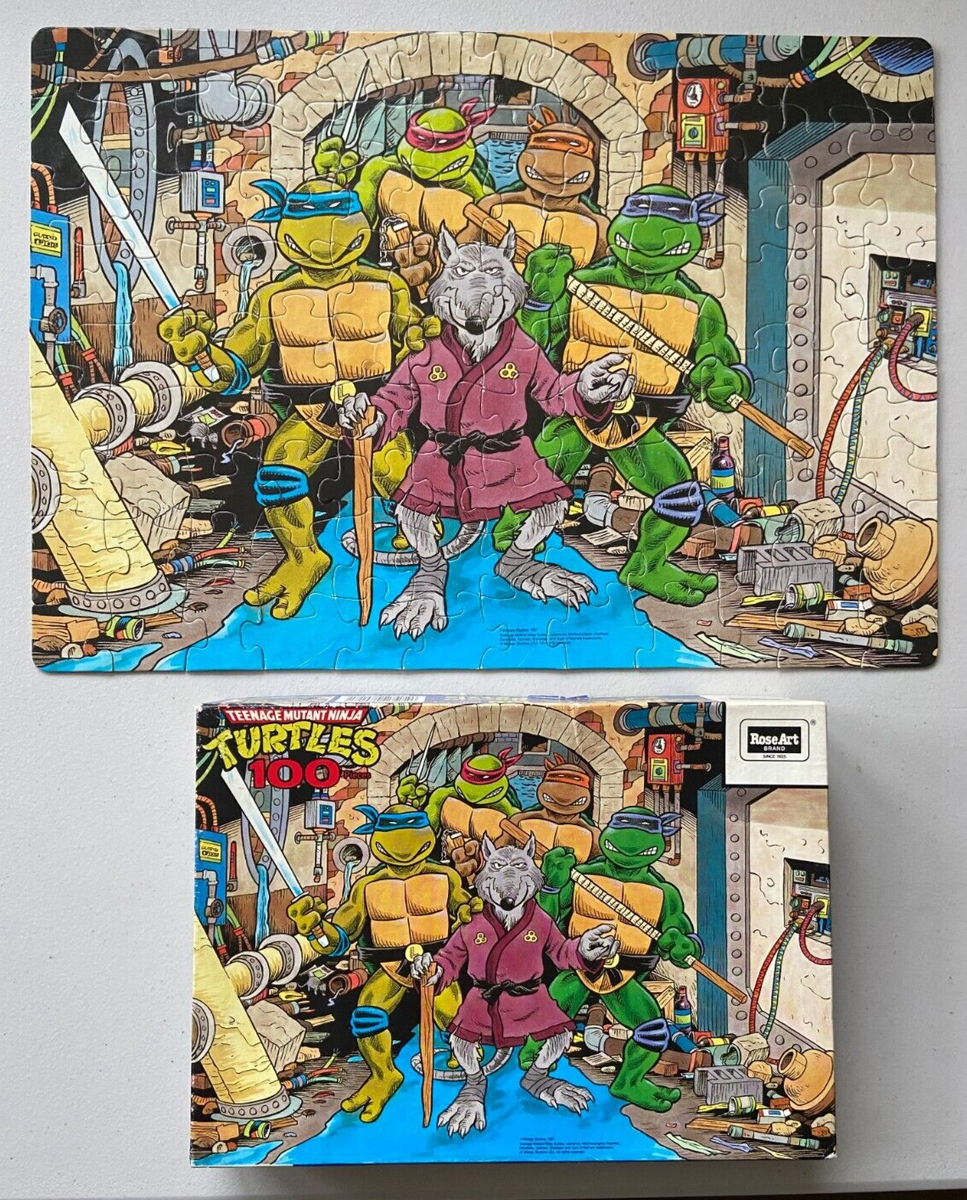 1987 Vintage TMNT Teenage Mutant Ninja Turtles Puzzle Splinter