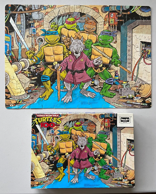 1987 Vintage TMNT Teenage Mutant Ninja Turtles Puzzle Splinter