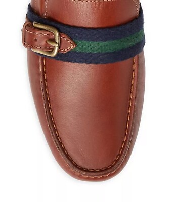 Polo Ralph Lauren Men’s Riali Leather Driver Loafers Polo Tan Shoes Size 11 D Polo Ralph Lauren Riali Driving Loafer, Smooth Leather, Polo  main image 2