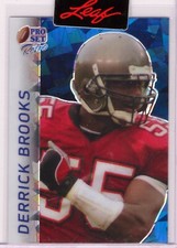 TAMPA BAY BUCCANEERS DERRICK BROOKS  HOF 2024 Leaf PROOF 1/1