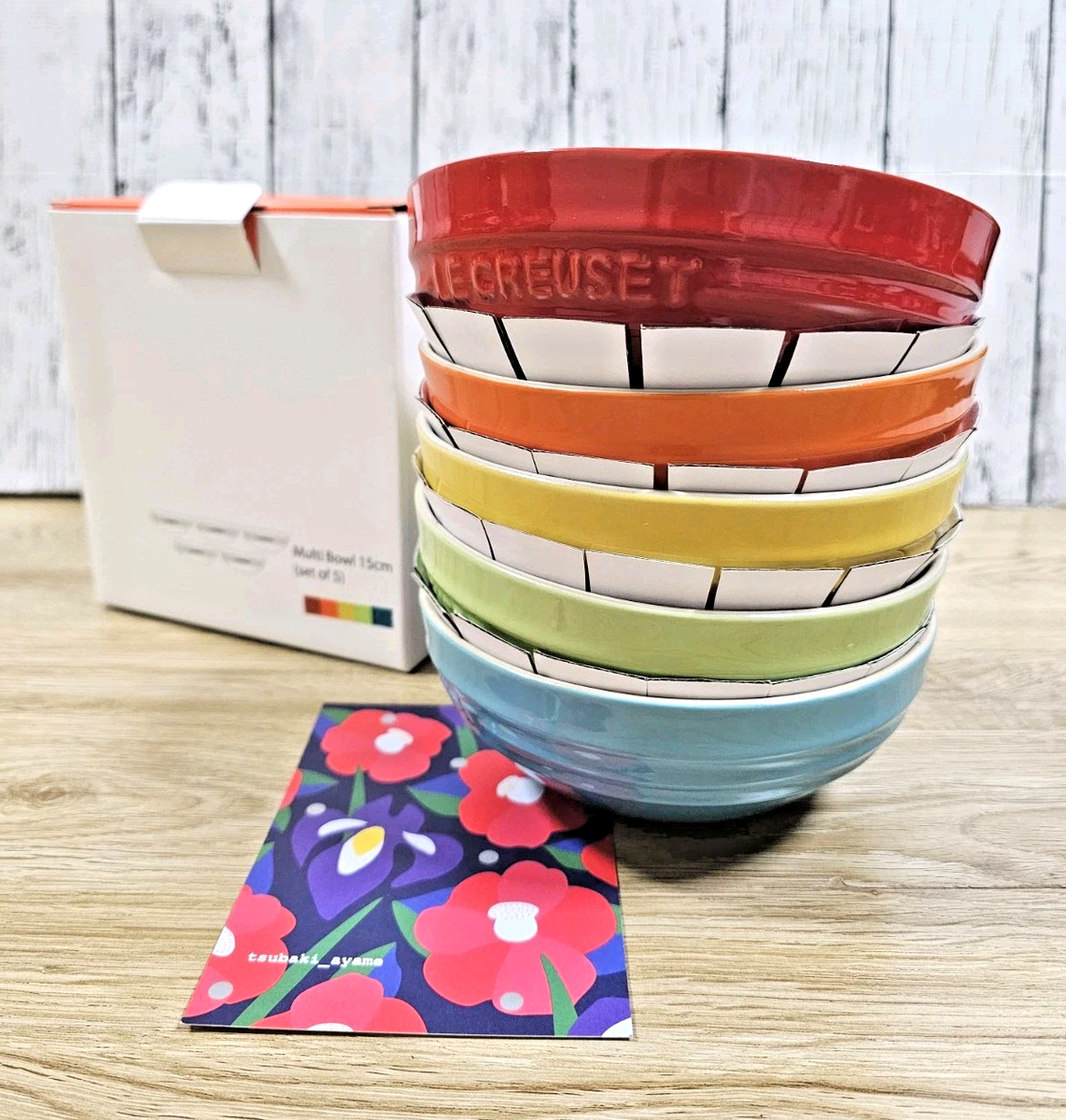 Le Creuset Multi Bowl 15×6.5cm Rainbow 580ml Multicolored