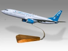 Boeing 737-800 Excel Airways 2 Desk Wood Airplane New Model Small Scale 1/130