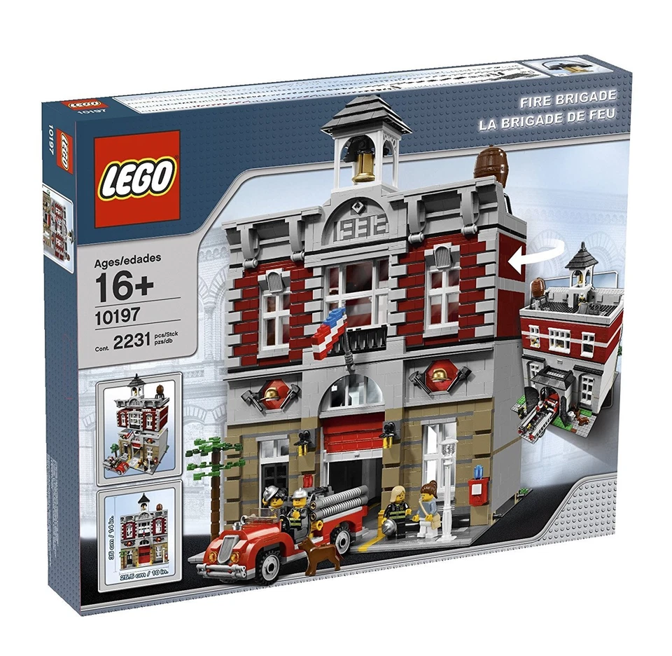 LEGO 10197 Creator Fire Brigade Brand New Sealed Discontinued 2009 - Image 3 of 4