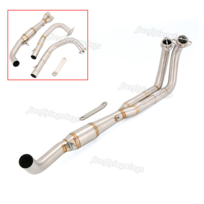 Slip For BMW C600 Sport C650GT 2012-2015 Exhaust Front Pipe Header Connect  Tube