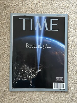 TIME MAGAZINE 19. SEPTEMBER 2011 BEYOND 9/11 TWIN TOWERS GEDENKAUSGABE