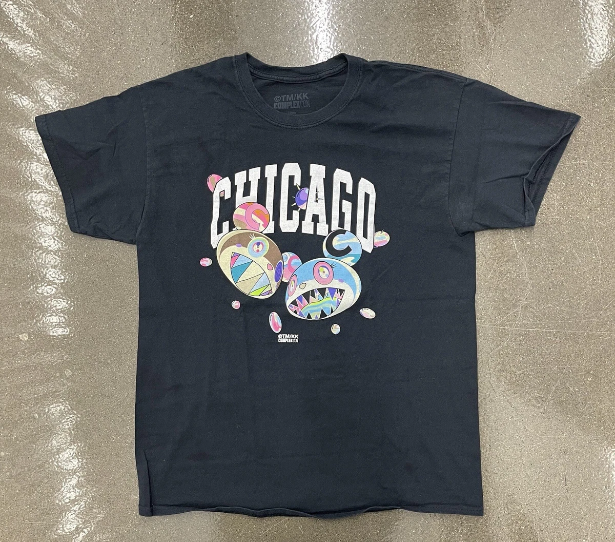 Takashi Murakami Complexcon Chicago Tee Black Size L