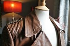Horsehide Leather Biker Pilot Jacket Genuine Wwii German Luftwaffe Military Wow