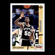 David Robinson 1991-92 Upper Deck San Antonio Spurs #324 R328V 51
