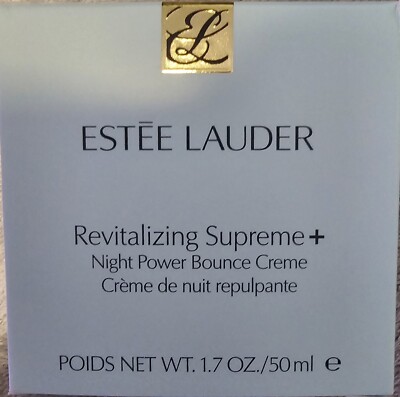 Estée Lauder- Revitalizing Supreme + Night Power Bounce Crème,- 1.7oz-50ml