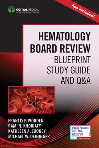 Hematology Board Review: Blueprint Study Guide and Q&A (Book + Free App): Used