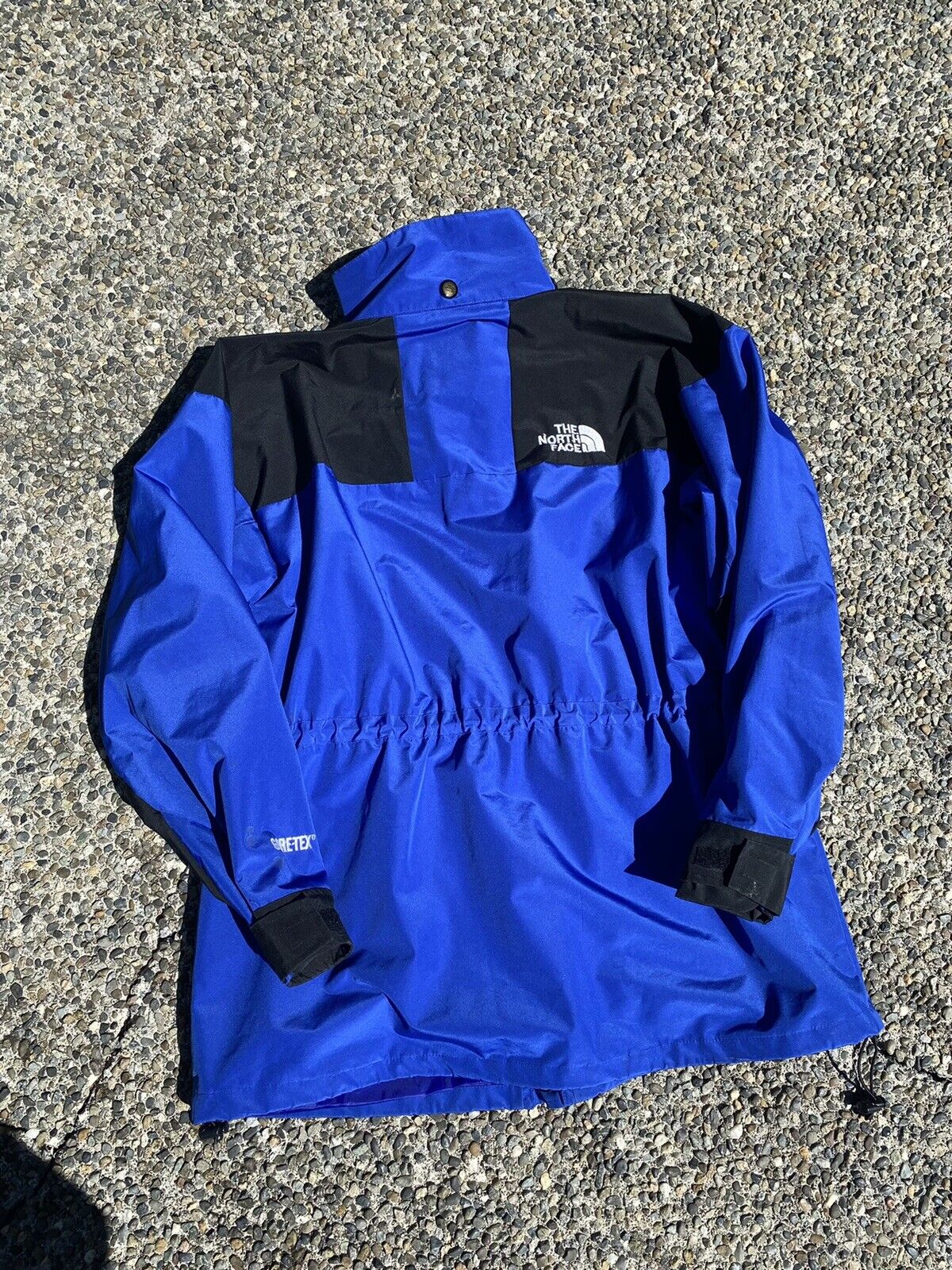 Vintage 1990s The North Face Gore Tex Blue Mountain Jacket Size XL