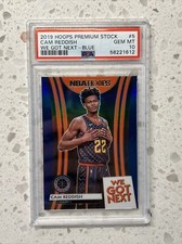 Cam Reddish 2019-20 Panini Hoops Premium Stock We Got Next Blue PSA 10 Hawks