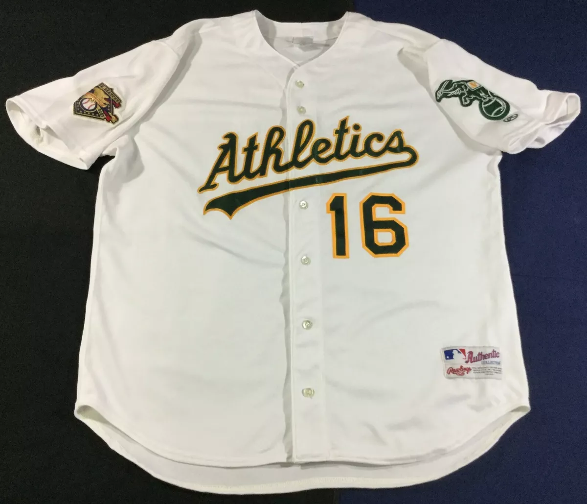 Oakland Athletics Jason Giambi #16 Baseball Rawlings Jersey Size52