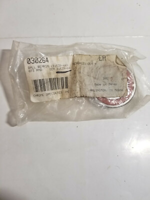 NOS Chrome Specialties Harley Drive End Generator Bearing 31539-66 Qty 1