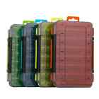 14 Tray Double Sided Lure Storage Tackle Box ~ Free Usps Shipping