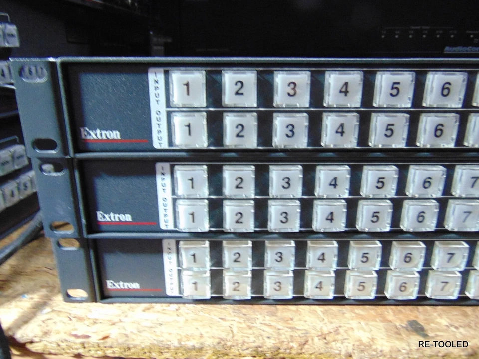 (1) EXTRON TPX Twisted Pair Matrix Crosspoint Switch TPX 88 A - Image 3 of 4