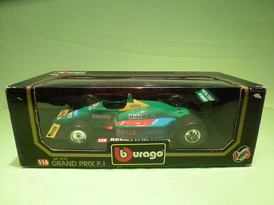 BBURAGO 1:18 BENETTON FORD - EXTREMELY RARE - VERY HARD TO FIND - GOOD CONDITION