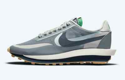 Nike LD Waffle sacai CLOT Kiss of Death 2 Cool Grey | DH3114-001 | EU 38.5 |NEU