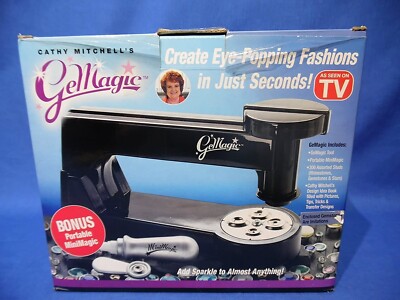 Cathy Mitchell's GeMagic Stud Setting Bedazzler Machine with Bonus MiniMagic