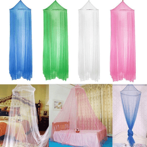 Dome-Lace-Mosquito-Net-Bed-Canopy-Netting-Double-Size-Fly-Insect-Protection-US