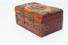Chinese jewelry box with metal accents. — photo 5