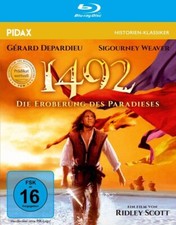 Image of 1492 - Conquest of Paradise- G. Depardieu, Ridley Scott, Sig.Weaver  Blu-Ray NEW
