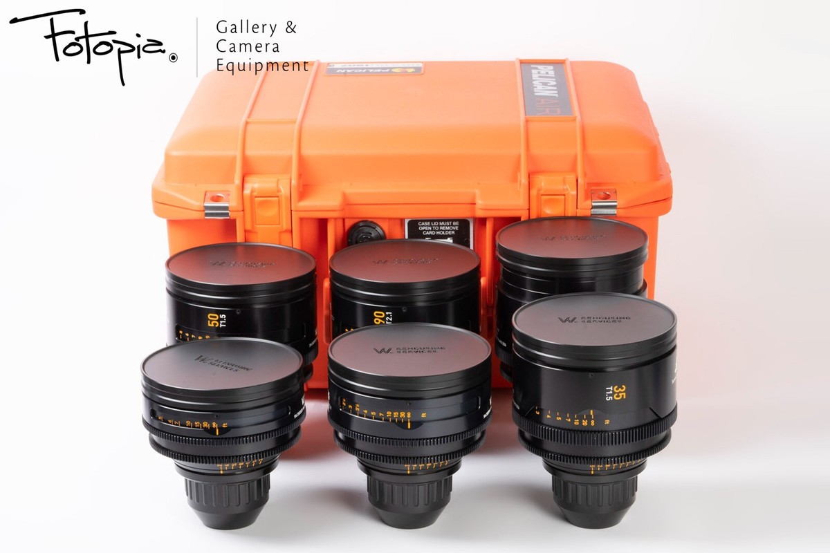 Leica R Cine Lens Set by Whitepoint Optics - PL Mount with