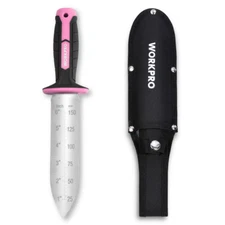 WORKPRO Hori Hori Garden Knife  Garden Tools with Oxford Sheath for Weeding New