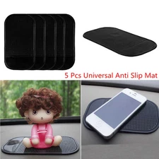 5 Pcs Car SUV Dashboard Magic Sticky Pad Anti Slip Mat For Cell Phone GPS Holder