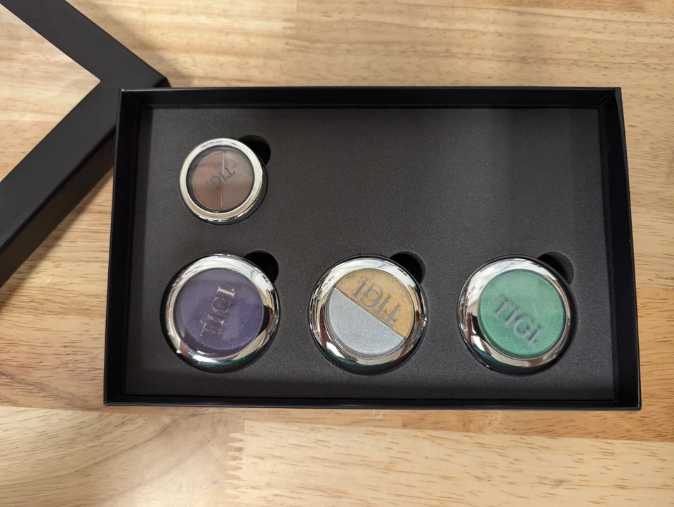 TIGI Cosmetics High Density Eye Shadow Makeup - 4 Shades w/ Dual Scultpting Duo - Image 2 of 4